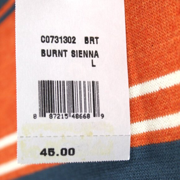 Volcom Vintage Collectable Long Sleeve “UNDERSTATED STRIPED" Sweater Size L NWT - Picture 4 of 5